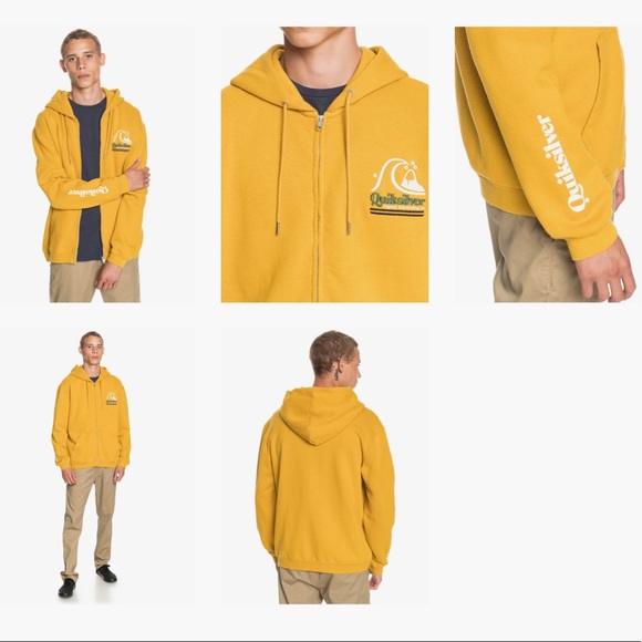 COPY - 🌵 QUIKSILVER SWEET AS SLAB ZIPUP HOODIE FOR MEN 🌵 - Picture 3 of 9